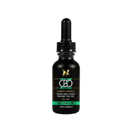 Organic Nanotechnology CBD Oil Tincture - Watermelon